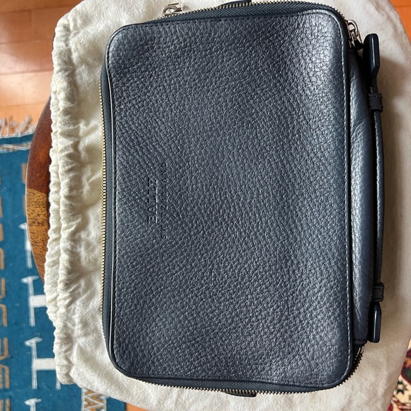 Bally Travel Zip-around Leather Wallet